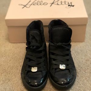 Hello Kitty Black Sneakers